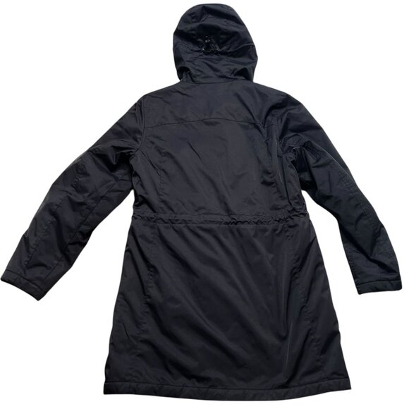 LL Bean Coat Jacket Womens Size S Reg Black Winter Warmer Hooded - Picture 3 of 4